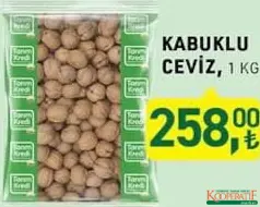 TARIM KREDİ KABUKLU CEVİZ 1 KG
